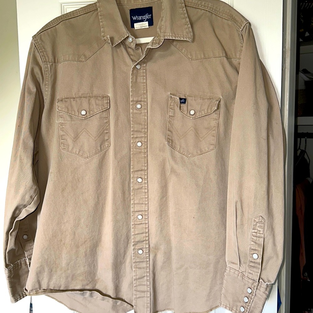 Wrangler Pearl Snap Shirt